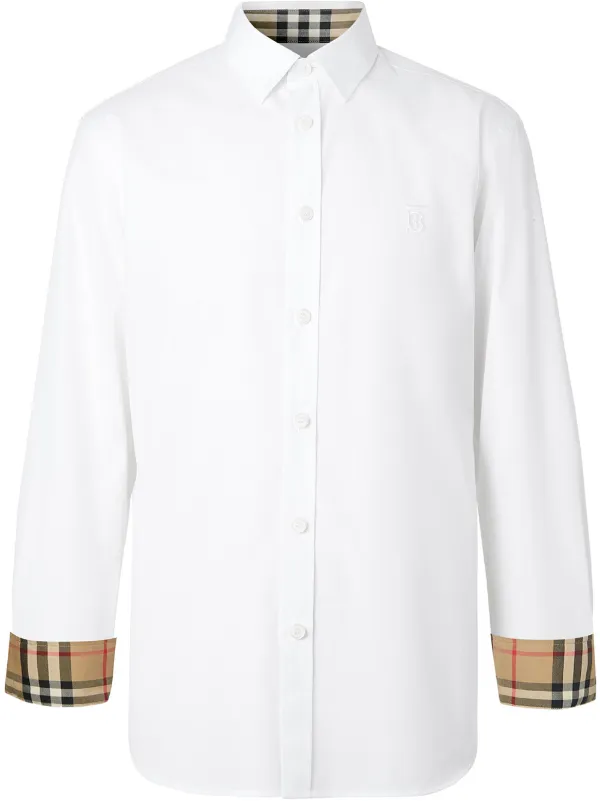 Monogram Motif Slim-fit Shirt