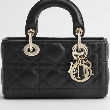 DIOR D-Joy Micro Bag Cannage Lambskin Women