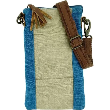 VINTAGE ADDICTION Jute Crossbody Bag