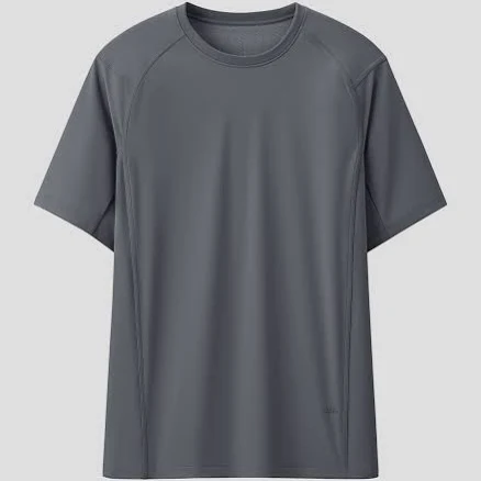 Men's Dual-Layer Cooling Performance T-Shirt with UPF 50+