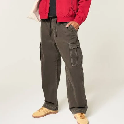 Hollister Men's Baggy Cargo Pants
