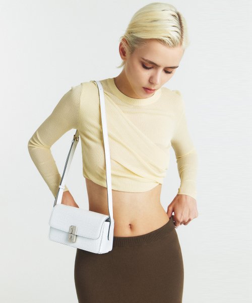 Occam Droit Shoulder Piccolo Croco _2colors