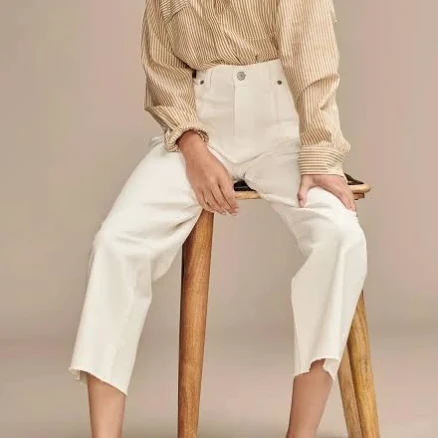 Lucky Brand Women's Lucky Legend High-Rise Wide-Leg Jeans