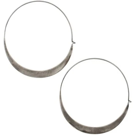 Arc Hoops Silver