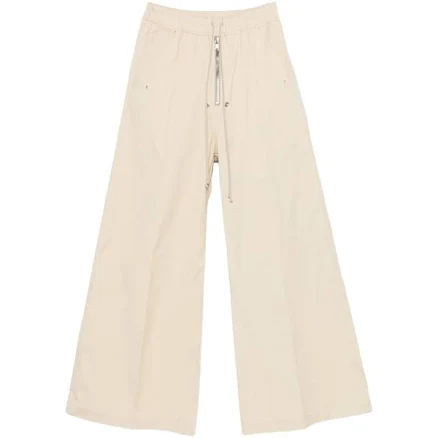 Rick Owens Men's Belas Zip-Detail Trousers
