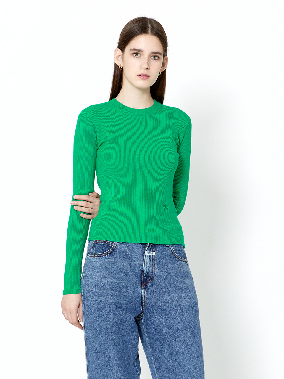 Marithe W Round Knit (Green)