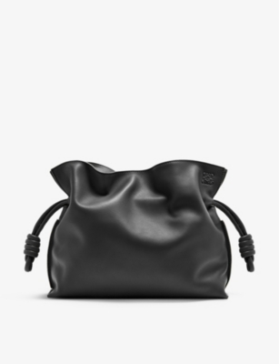 LOEWE - Flamenco leather clutch bag
