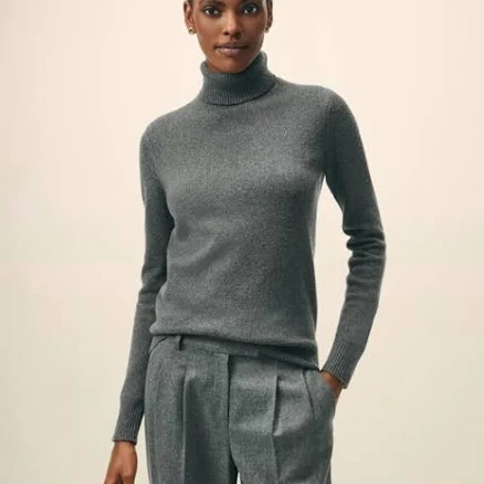 Brooks Brothers Women's Cashmere Turtleneck Sweater