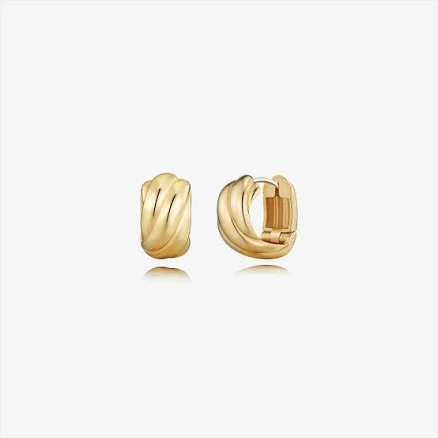 Sélection. D Brass Earring
