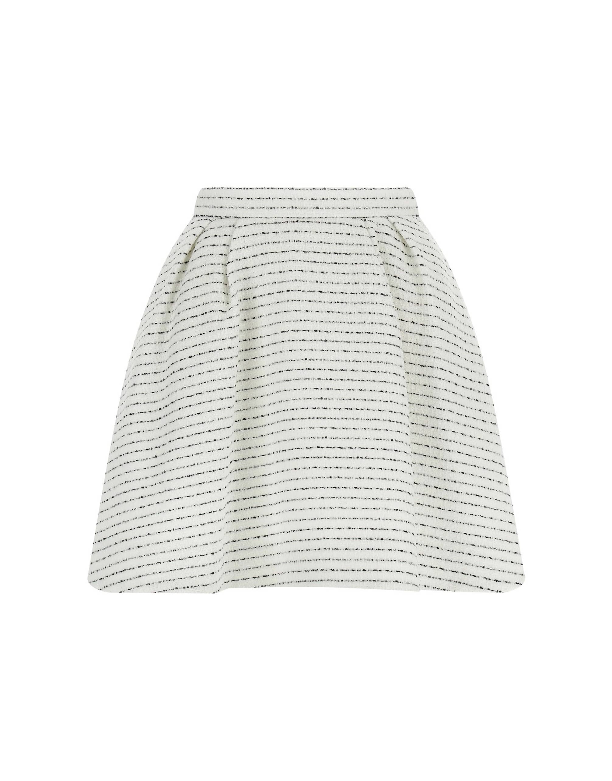 Alessandra Rich Tweed Mini Skirt