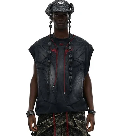 Personsoul Deconstructed Sleeveless T-Shirt