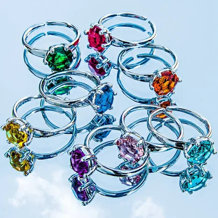 MIKSHIMAI Mini Pop Candy Ring