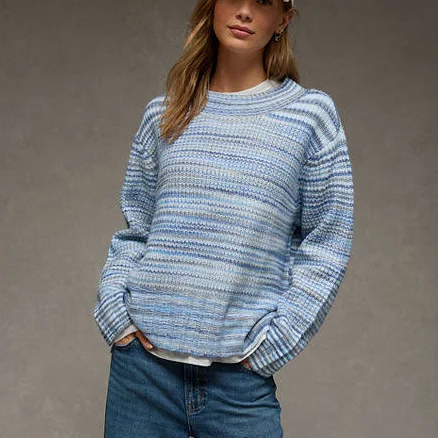 AE Women's Oversized Faux Mohair Sweater