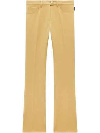 Courreges Women's Low-rise Bootcut Trousers