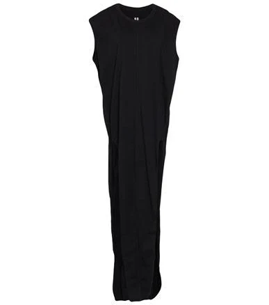Rick Owens Women's Edfu Relaxed Cotton-Jersey Maxi Dress