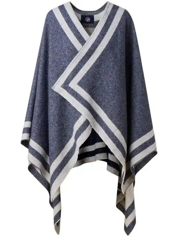 Jacquard Poncho