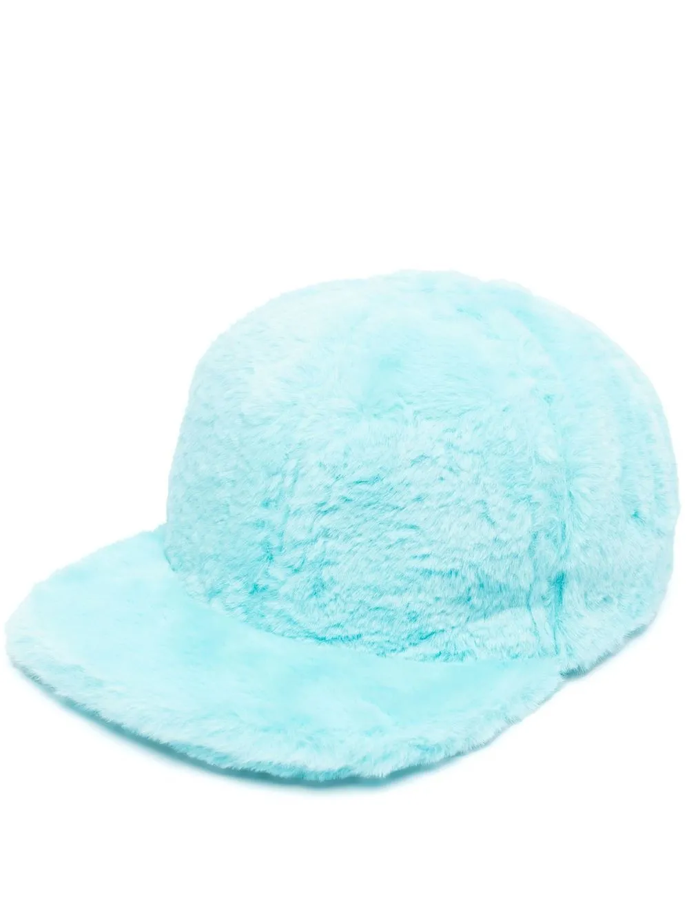 Faux-fur Baseball Cap