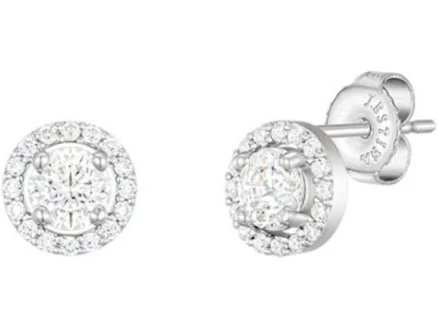 J.estina Whitemond Earrings Jjljeq3bs301sw000 Silver 925 Cubic