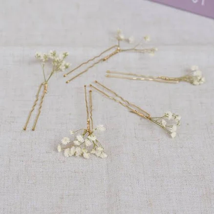 Dried Flower Hair Pin