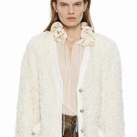 YCH FLUFFY Fur Cardigan
