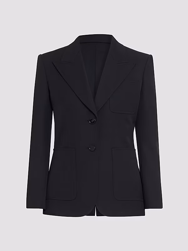 Single-breasted Wool Blazer