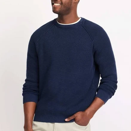 Vineyard Vines Men's Waffle Cotton Crewneck Sweater