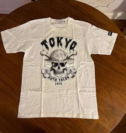 One Piece Tokyo Auto Salon 2016 Collaboration T-shirt (skull Version)