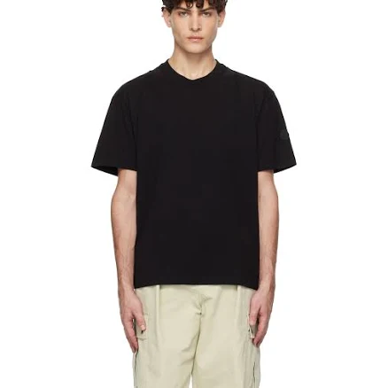 MONCLER Men's Double Collar Cotton T-Shirt