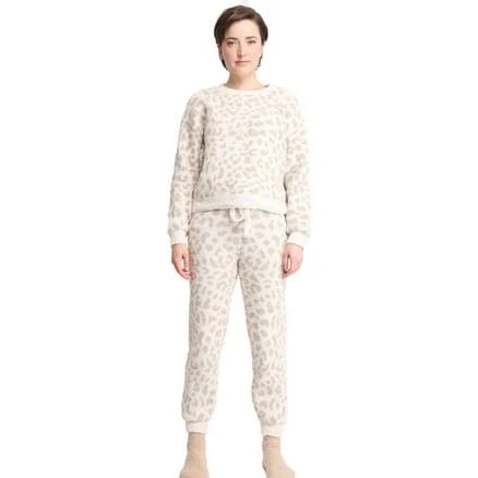 Jasmine Trading Women's Soft Cozy Leopard Print Pullover Sweater