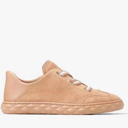 Diamond Light Flex Suede Sneakers In Brown