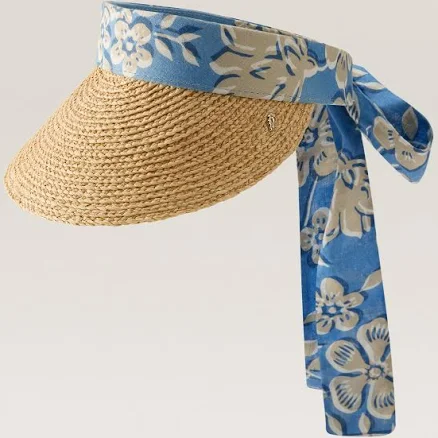 Kira Raffia Visor Hat