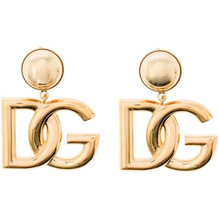 Dolce & Gabbana Women's Logo Clip-On Earrings