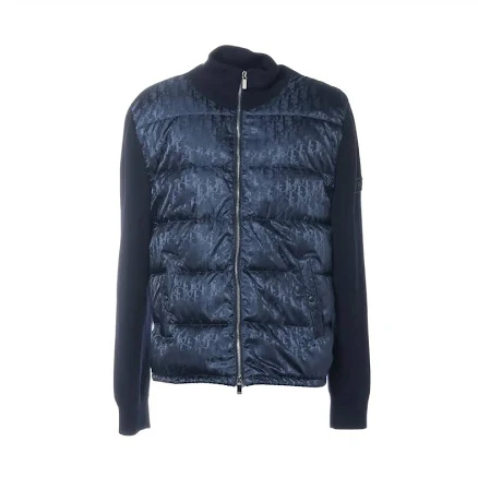 DIOR Men's Oblique Wool Knit Blouson