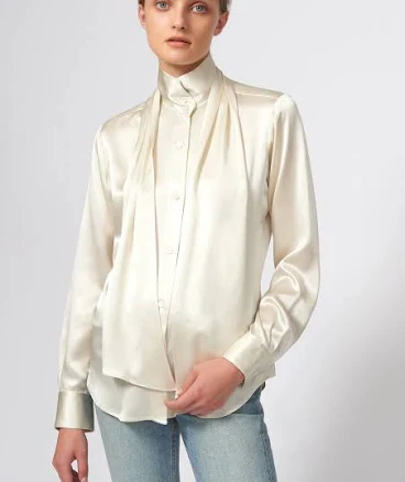 Scarf Tie Blouse
