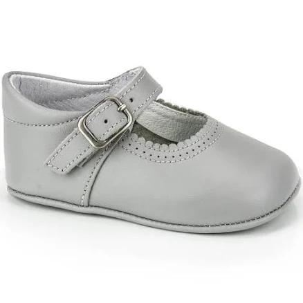 Patucos Soft Leather Mary Janes Shoes for girls