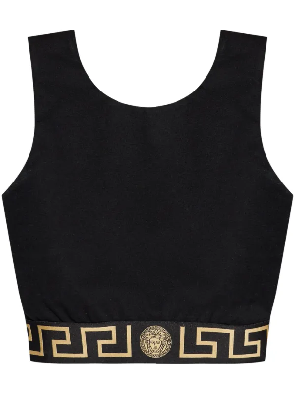 Greca Border Sports Bra