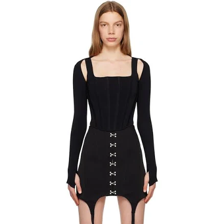 Dion Lee Pointelle Corset Top