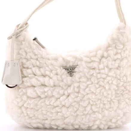Prada Women's Re-Edition 2000 Wool and Cashmere Mini-bag