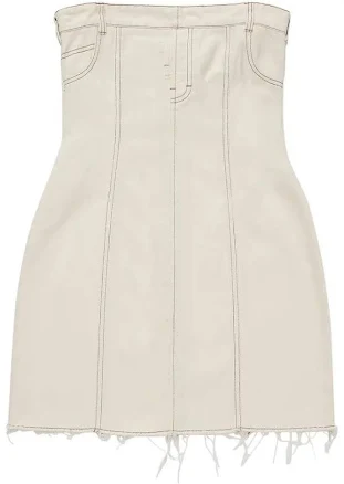 Women's Honor The Gift Dresses Honor The Gift Denim Strapless Dress