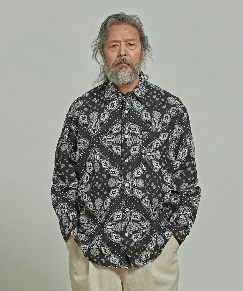 FrizmWORKS 3/14(六)發售 20 S/S Dobby Weave Bandana Shirt