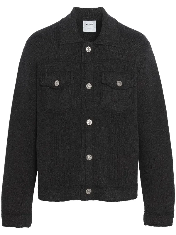 Knitted Denim Jacket