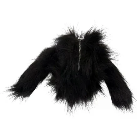 Simone Rocha Faux Fur Coin Purse Clutch