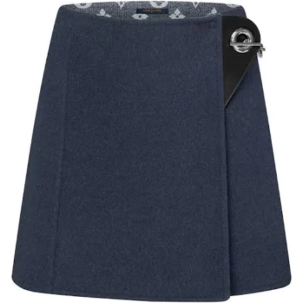 Louis Vuitton Chain Fastening Mini Wrap Skirt