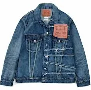 G11FC101 Indigo Blue Fullcount x Kamiya Denim Blouson XL