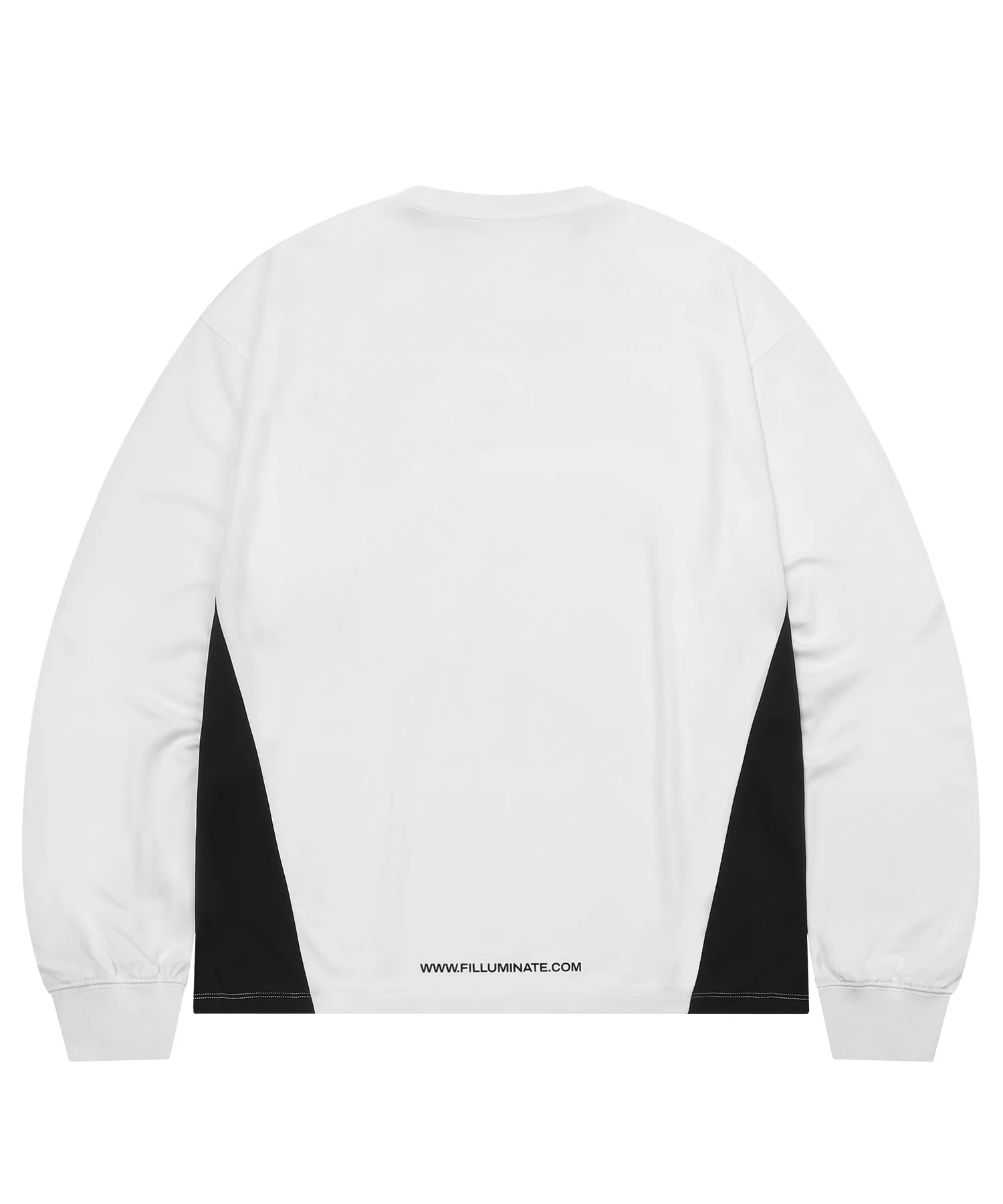 Loose Fit Fine Long Sleeve - White