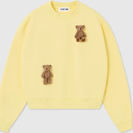 450gsm Plush Bear Sweatshirt