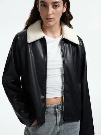 H&M Ladies Teddy Fleece Jacket