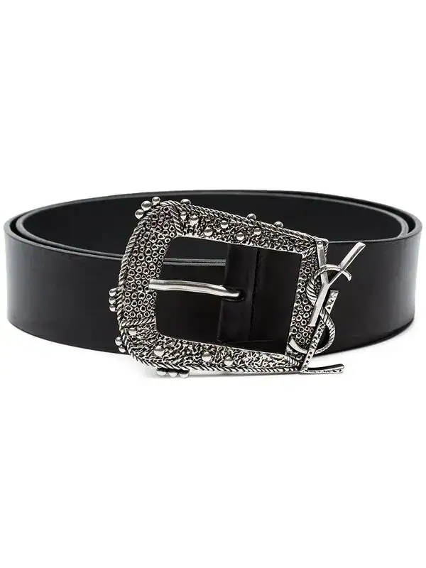 Cheyenne Monogram Logo Belt