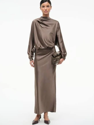 Staud Women's Phoebe Silk Dress