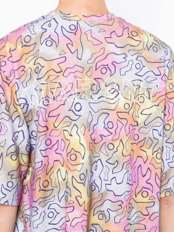 Tie-dye Pattern Hoodie